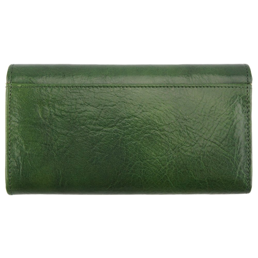 Fashion Forward Women's Wallet in cow leather - Carlotta - Leather Italiano