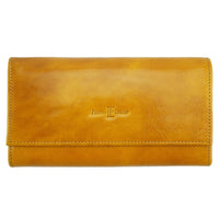 Fashion Forward Women's Wallet in cow leather - Carlotta - Leather Italiano