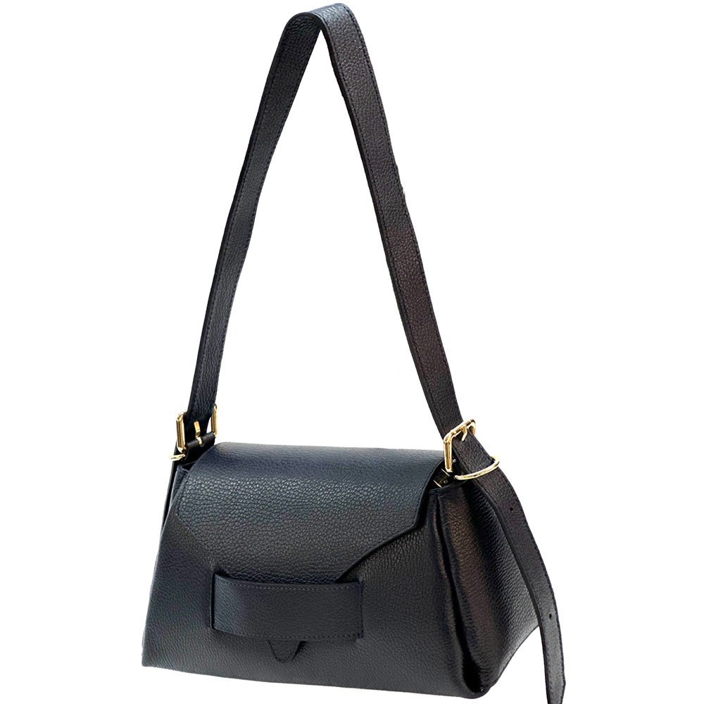 Favorite Italian Leather Cross - Body Bag for Women | Everyday Minimalist Handbag - Leather Italiano
