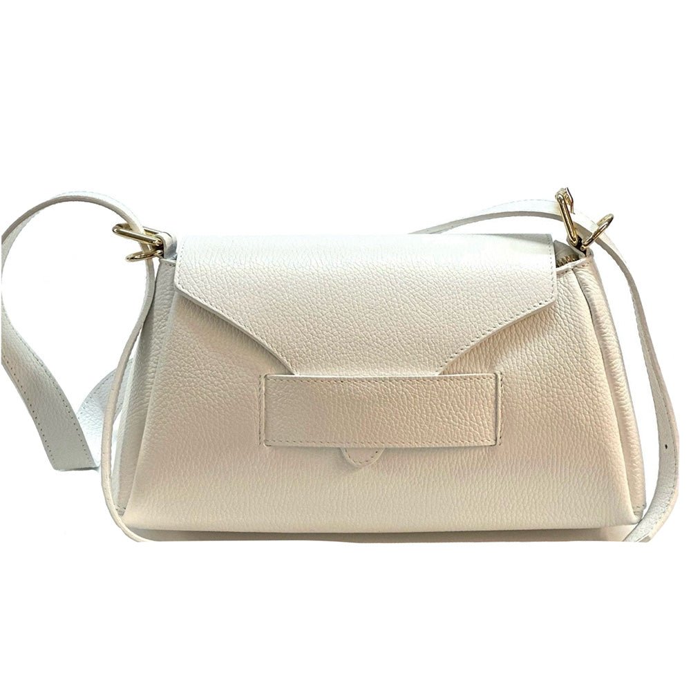 Favorite Italian Leather Cross - Body Bag for Women | Everyday Minimalist Handbag - Leather Italiano