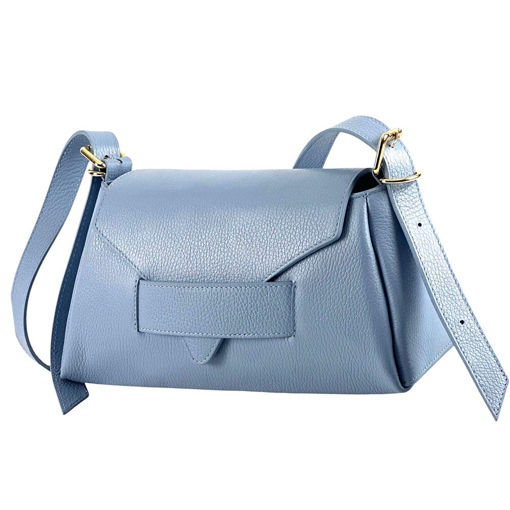 Favorite Italian Leather Cross - Body Bag for Women | Everyday Minimalist Handbag - Leather Italiano