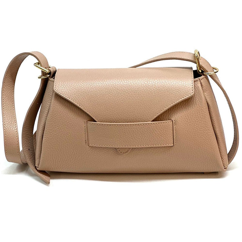 Favorite Italian Leather Cross - Body Bag for Women | Everyday Minimalist Handbag - Leather Italiano