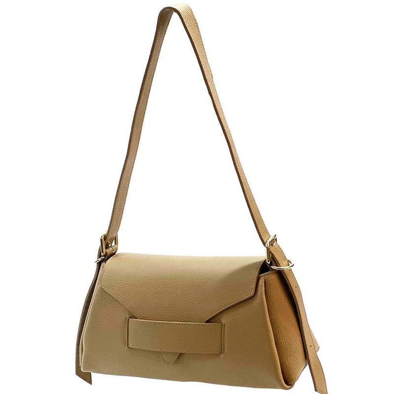 Favorite Italian Leather Cross - Body Bag for Women | Everyday Minimalist Handbag - Leather Italiano