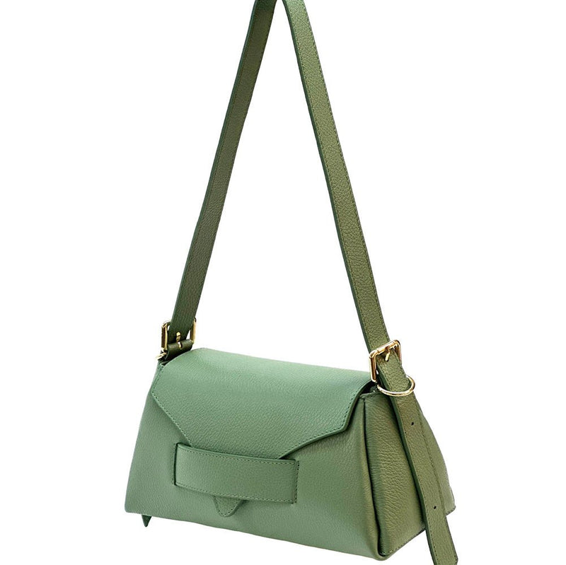 Favorite Italian Leather Cross - Body Bag for Women | Everyday Minimalist Handbag - Leather Italiano