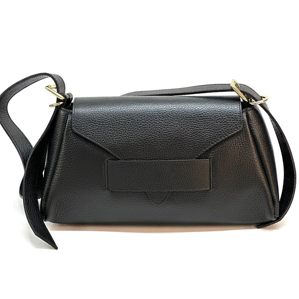 Favorite Italian Leather Cross - Body Bag for Women | Everyday Minimalist Handbag - Leather Italiano