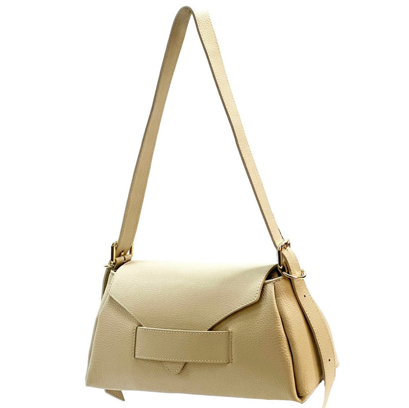 Favorite Italian Leather Cross - Body Bag for Women | Everyday Minimalist Handbag - Leather Italiano