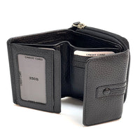 Federica Leather Wallet – Compact Italian Elegance - Leather Italiano