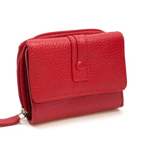 Federica Leather Wallet – Compact Italian Elegance - Leather Italiano