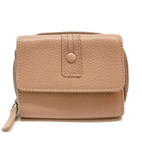 Federica Leather Wallet – Compact Italian Elegance - Leather Italiano