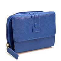 Federica Leather Wallet – Compact Italian Elegance - Leather Italiano