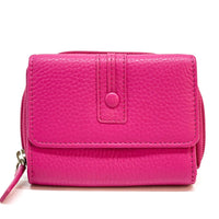 Federica Leather Wallet – Compact Italian Elegance - Leather Italiano