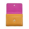 Federica Leather Wallet: Italian Crafted, Compact Convenience - Leather Italiano