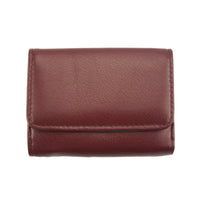 Federica Leather Wallet: Italian Crafted, Compact Convenience - Leather Italiano