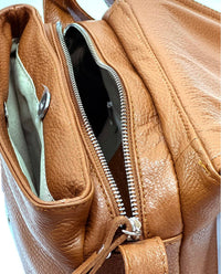 Felicità Leather Crossbody Bag: Italian - Made Elegance on Your Shoulder - Leather Italiano