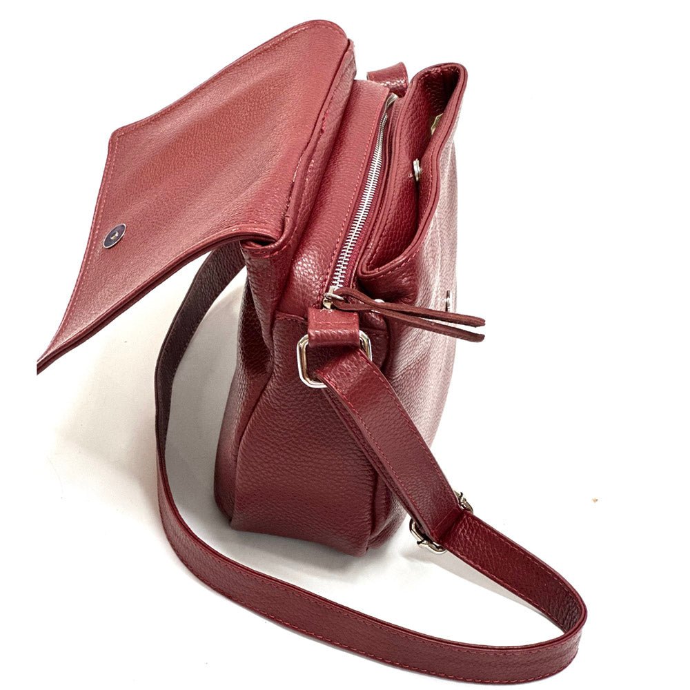 Felicità Leather Crossbody Bag: Italian - Made Elegance on Your Shoulder - Leather Italiano