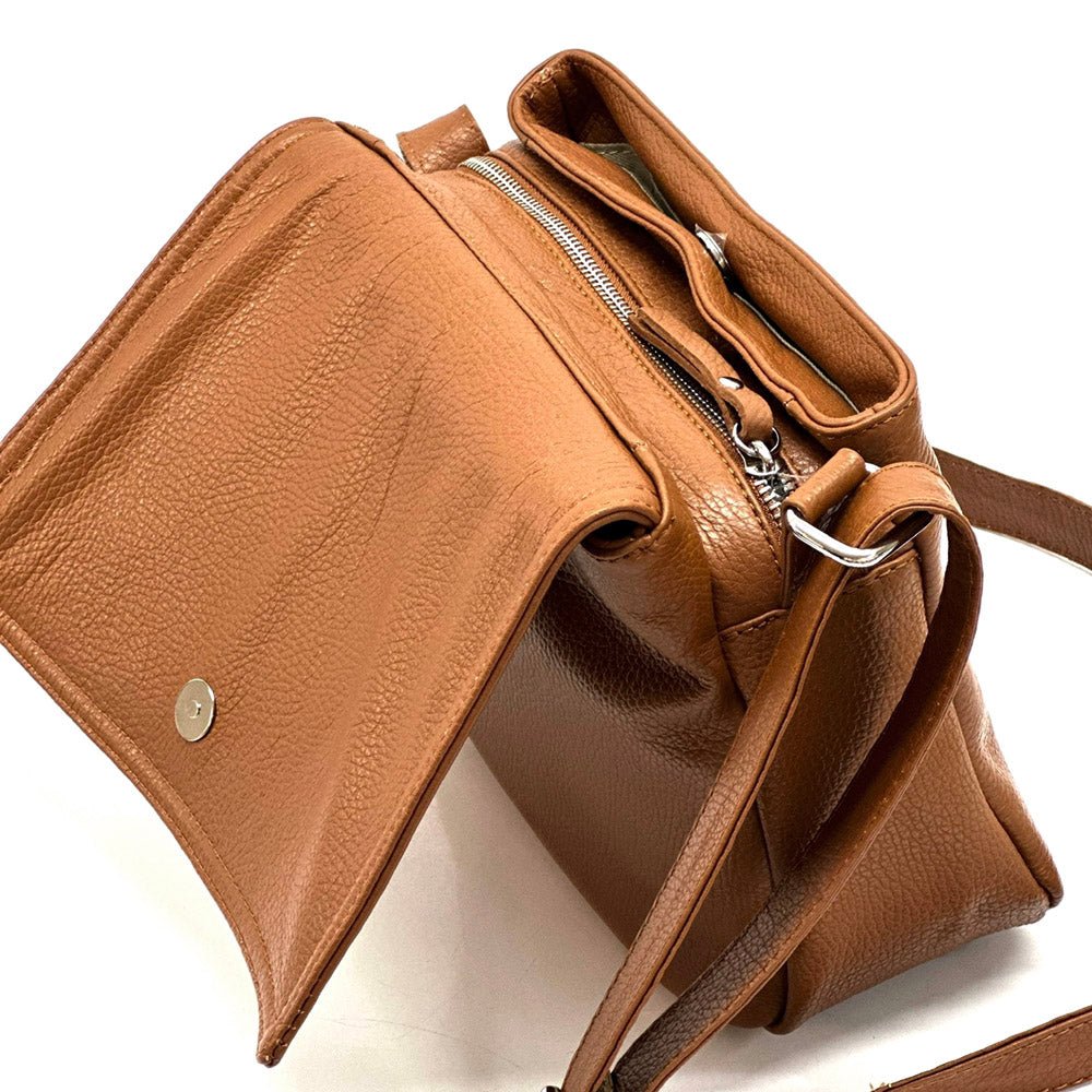 Felicità Leather Crossbody Bag: Italian - Made Elegance on Your Shoulder - Leather Italiano