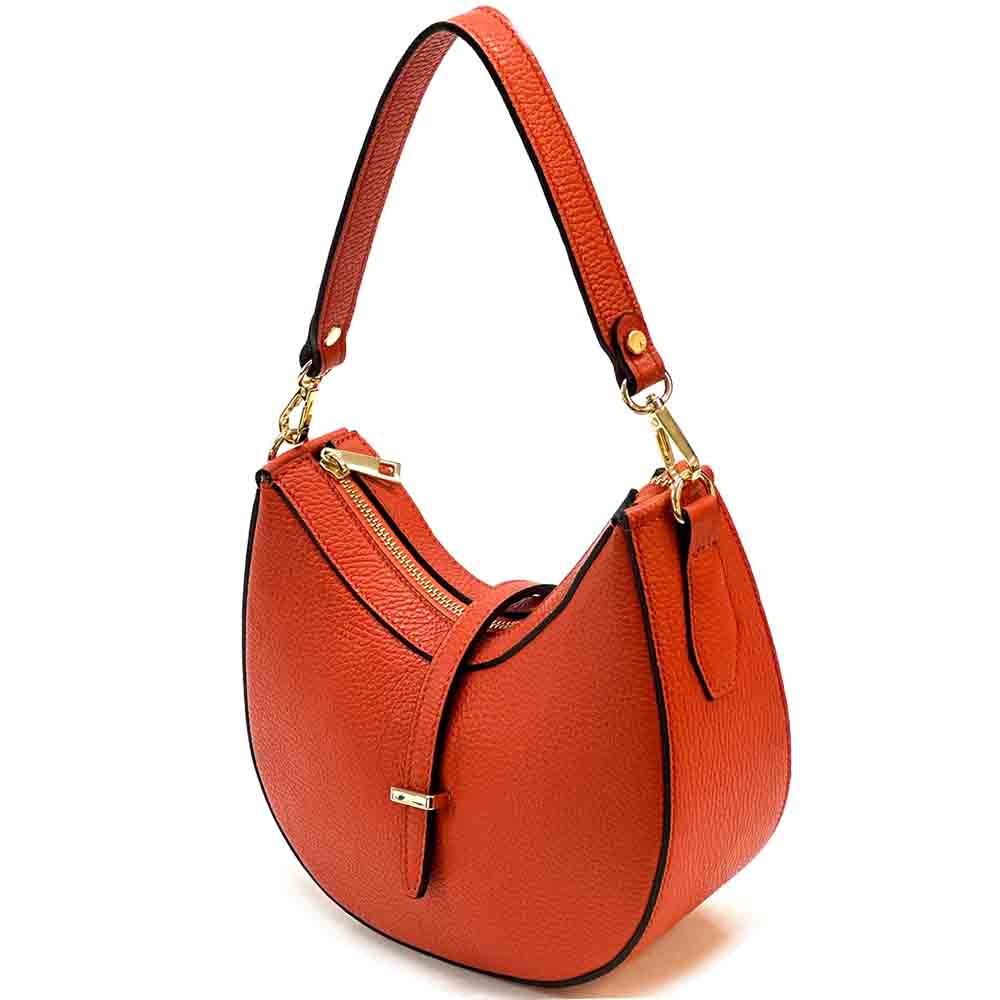 Felisa Hobo Bag: Bold & Vibrant - Leather Italiano