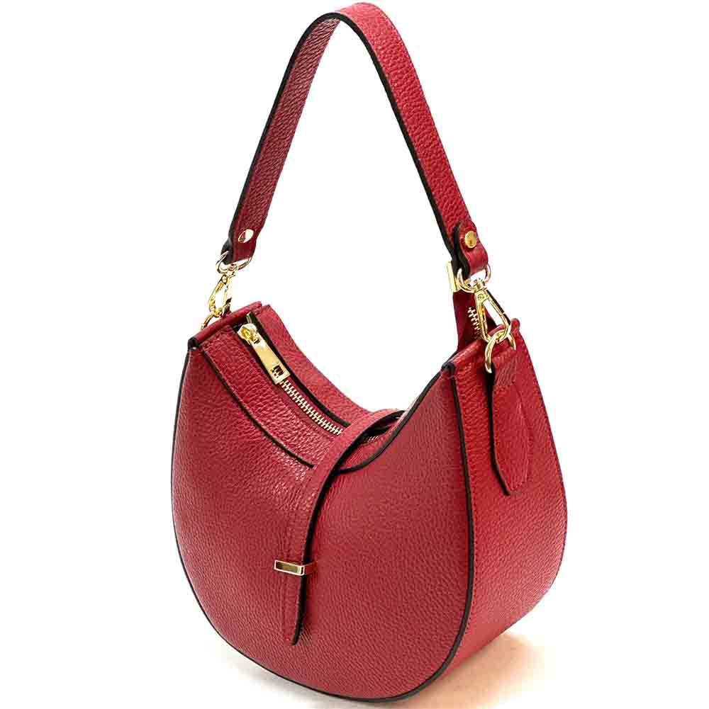 Felisa Hobo Bag: Bold & Vibrant - Leather Italiano