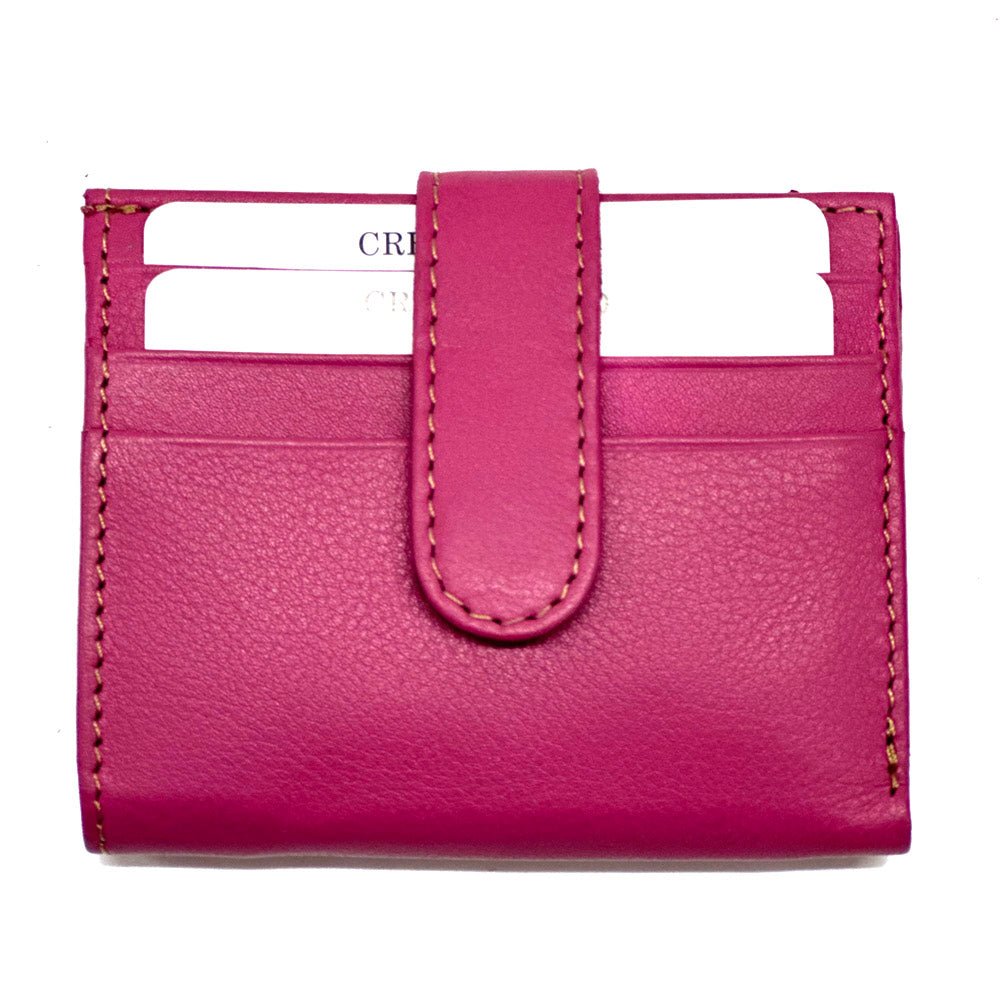 富者 パンタローネ カード Fernando Black Leather Card Holder – Leather Italiano