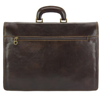 Filippo Leather Business Briefcase - Leather Italiano