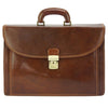 Filippo Leather Business Briefcase - Leather Italiano