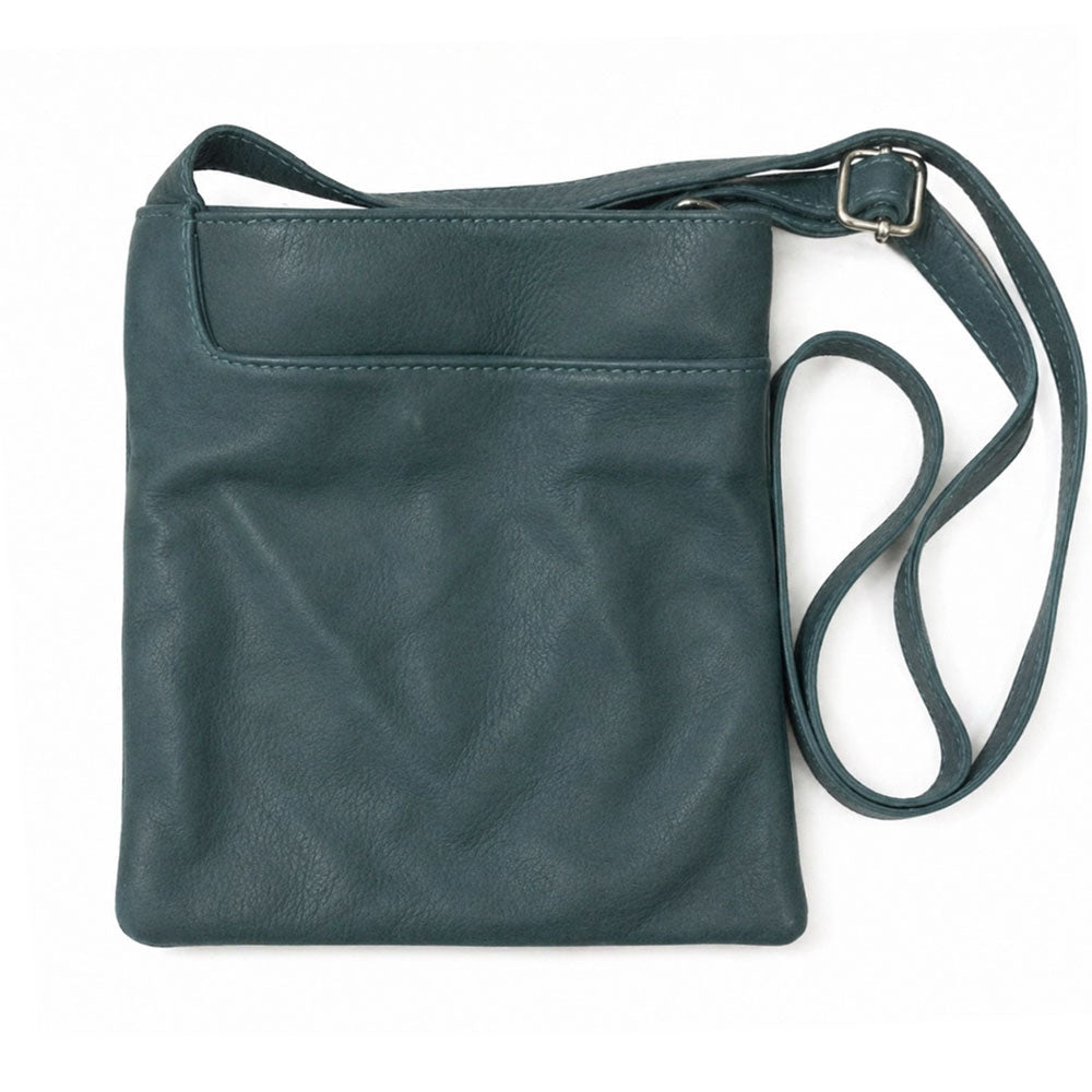 Final Stock Leather Crossbody Bag - Leather Italiano