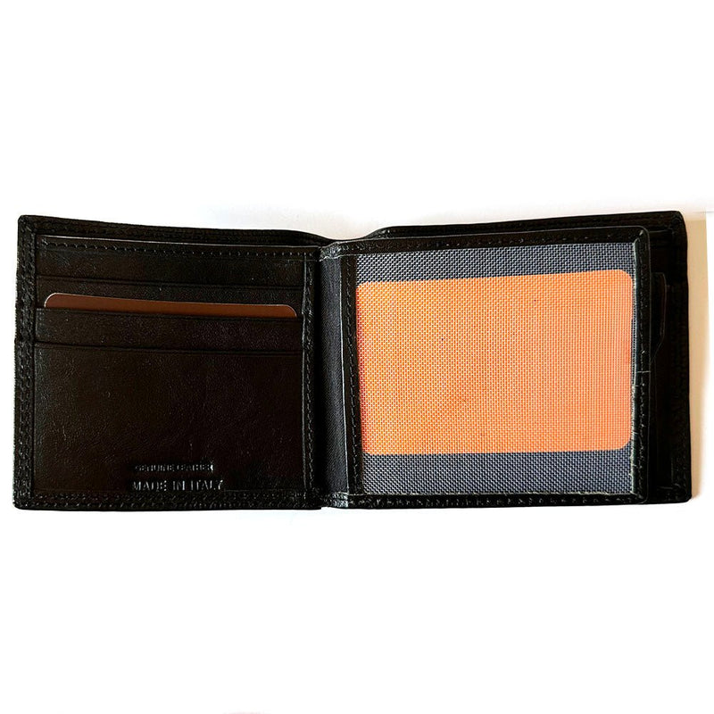 Firm Leather Bifold Wallet Italian Hand - Dyed | Primo V - Leather Italiano - Leather Italiano