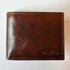 Firm Leather Bifold Wallet Italian Hand - Dyed | Primo V - Leather Italiano - Leather Italiano