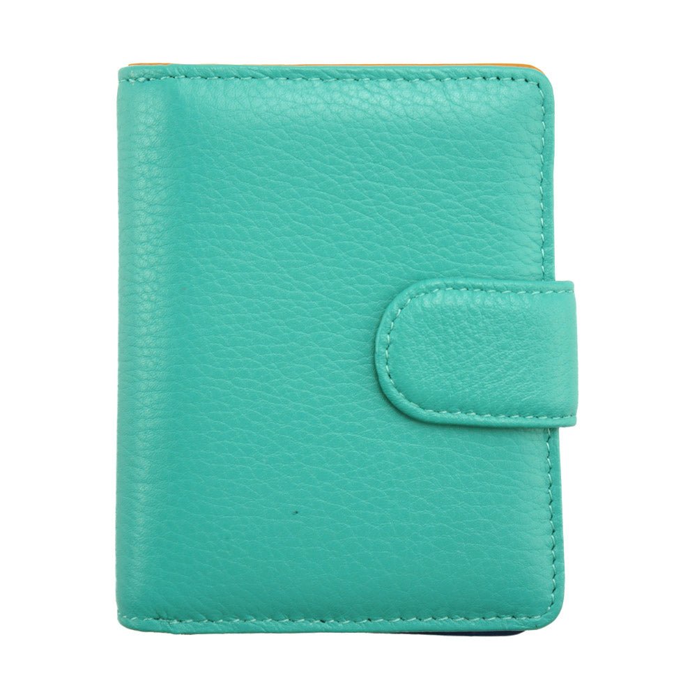 Flora leather wallet - Leather Italiano