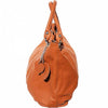 florence tan leather hobo bag side view