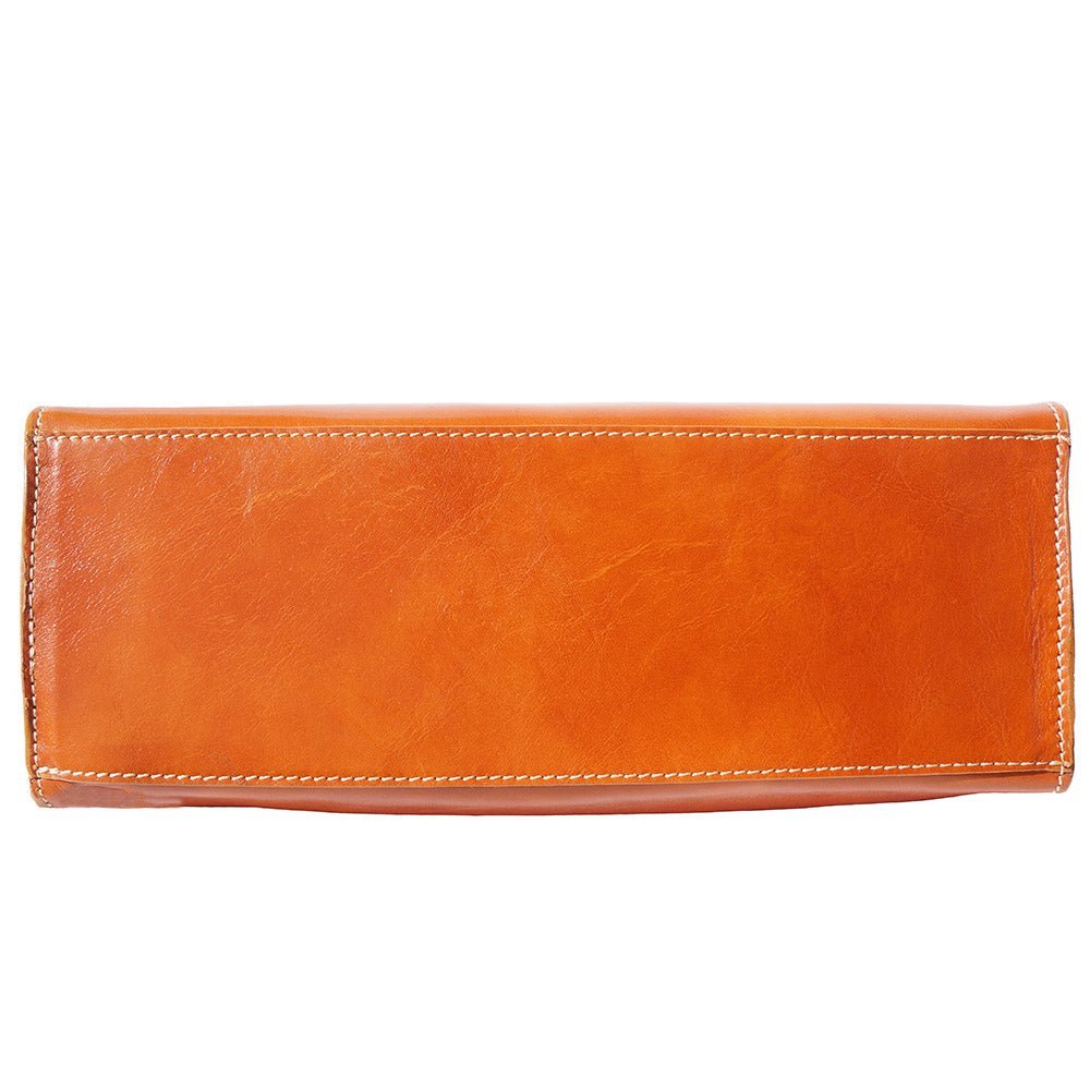 Florina GM: The Classic Leather Side Bag for Women - Leather Italiano