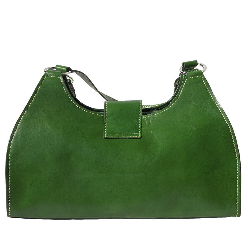 Florina GM: The Classic Leather Side Bag for Women - Leather Italiano
