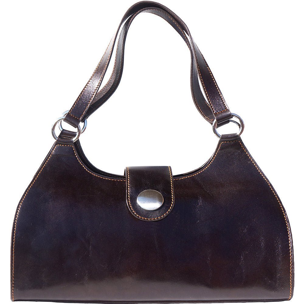 Florina GM: The Classic Leather Side Bag for Women - Leather Italiano