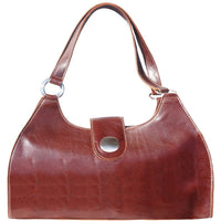 Florina GM: The Classic Leather Side Bag for Women - Leather Italiano