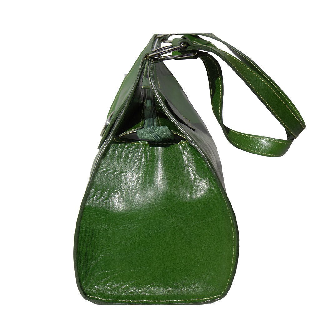 Florina GM: The Classic Leather Side Bag for Women - Leather Italiano