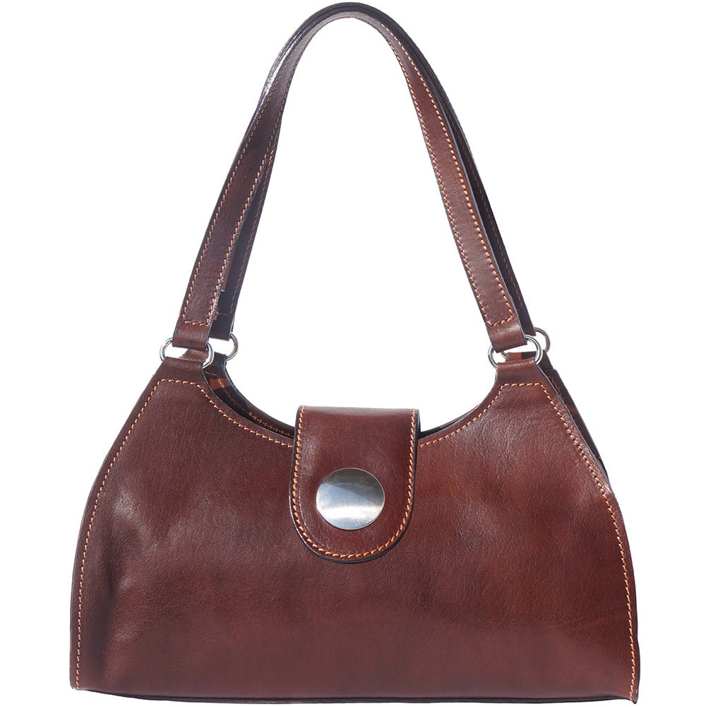 Florina Leather Tote: Italian Calfskin (Structured & Spacious) - Leather Italiano