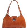 Florina Leather Tote: Italian Calfskin (Structured & Spacious) - Leather Italiano