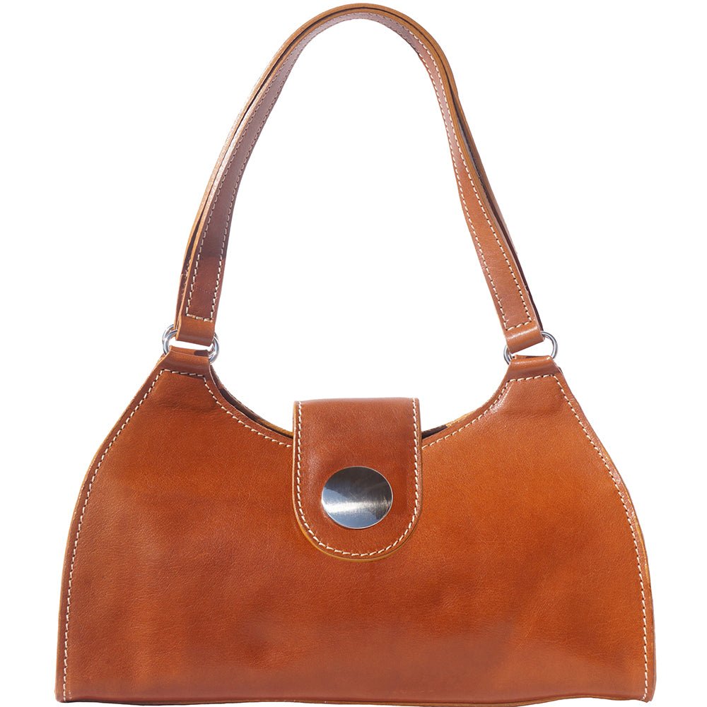 Florina Leather Tote: Italian Calfskin (Structured & Spacious) - Leather Italiano