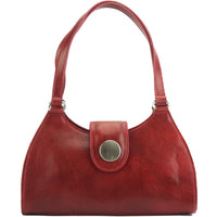 Florina Leather Tote: Italian Calfskin (Structured & Spacious) - Leather Italiano