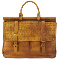 Florine leather handbag - Leather Italiano