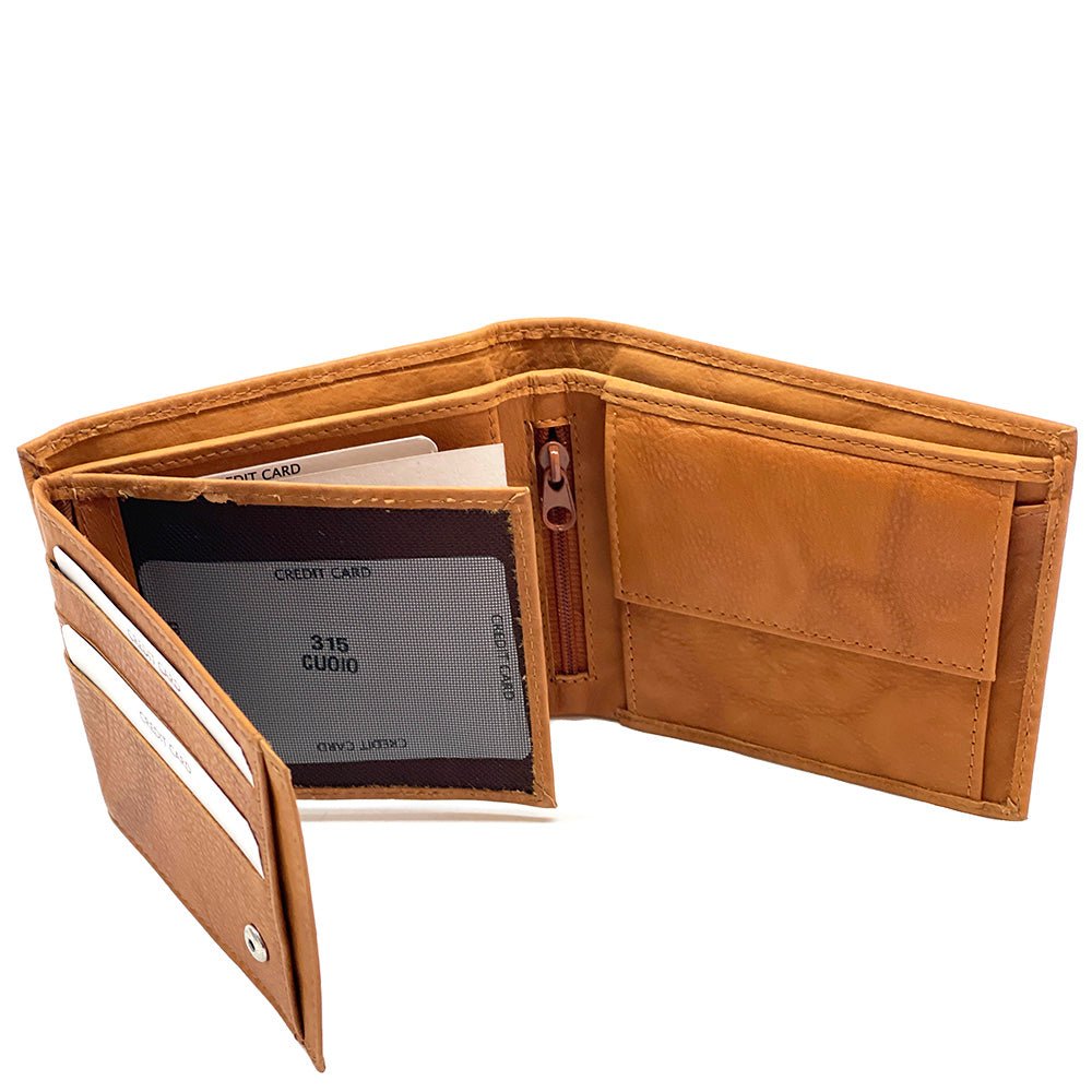 Francesco Leather Wallet - Leather Italiano