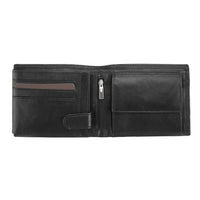 Francesco V: Italian Leather Coin Wallet - Leather Italiano