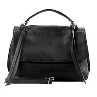 Freestyle Women’s Italian Leather Shoulder Bag – Spacious Convertible Crossbody - Leather Italiano