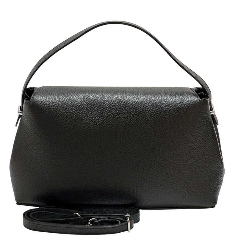 Fulvia Leather Handbag – Handmade in Florence from Genuine Italian Leather - Leather Italiano
