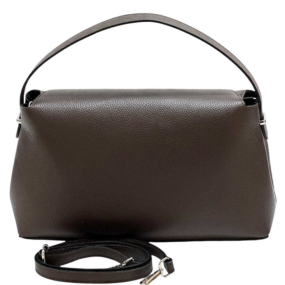 Fulvia Leather Handbag – Handmade in Florence from Genuine Italian Leather - Leather Italiano
