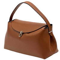 Fulvia Leather Handbag – Handmade in Florence from Genuine Italian Leather - Leather Italiano