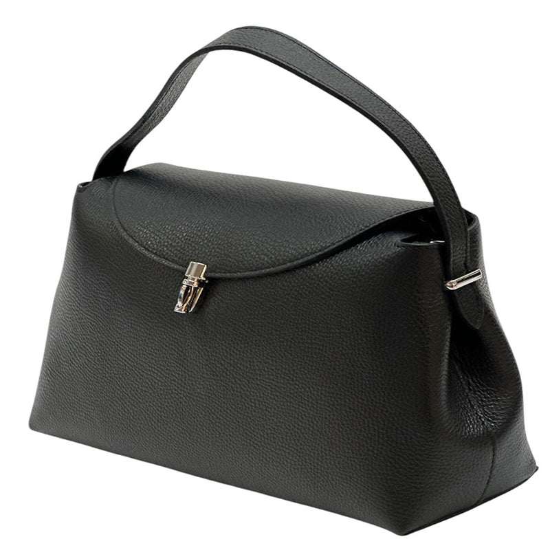 Fulvia Leather Handbag – Handmade in Florence from Genuine Italian Leather - Leather Italiano