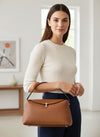 Fulvia Leather Handbag – Handmade in Florence from Genuine Italian Leather - Leather Italiano