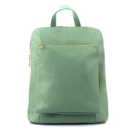 Ghita Italian Leather Backpack – Handmade Elegance with Spacious Practicality - Leather Italiano
