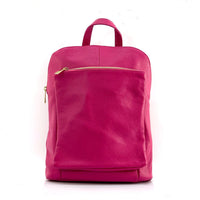 Ghita Italian Leather Backpack – Handmade Elegance with Spacious Practicality - Leather Italiano